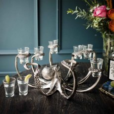 Octopus Eight Shot Glass Holder