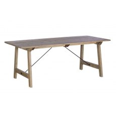 Valencia 200cm Dining Table & 186cm Bench Set