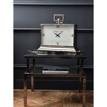 Langley Medium Rectangular Mantel Clock