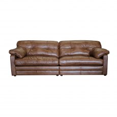 Baltimore 4 Seater Split Sofa in Leather