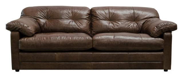 Baltimore 3 Seater Sofa In Leather