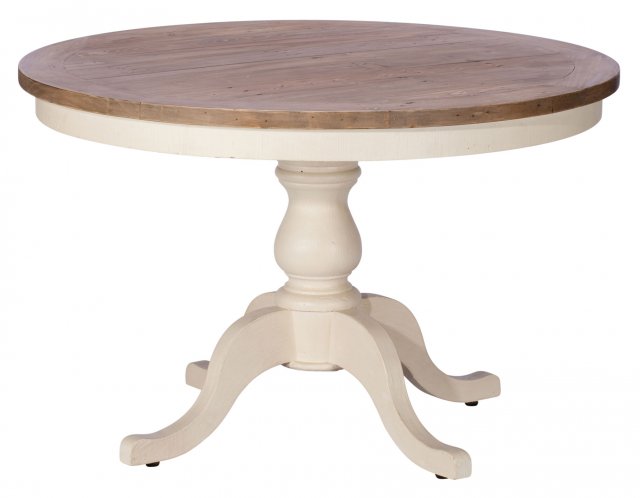 French Country Circular Dining Table