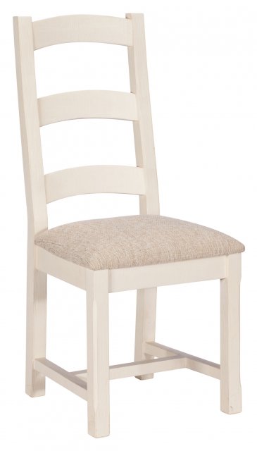 French Country Upholstered Seat Dining Chair