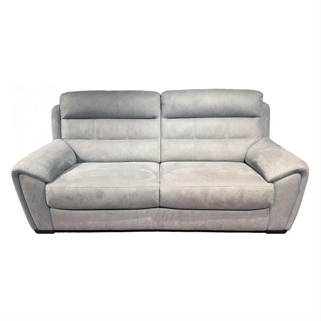HTL Vegas 2.5 Seater Static Sofa in Dove Grey Fabric