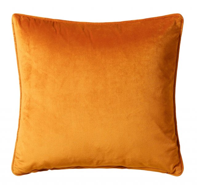 Scatter Box Bellini Velour Square Scatter Cushion - Ochre