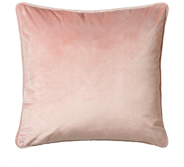 Scatter Box Bellini Velour Square Scatter Cushion - Blush