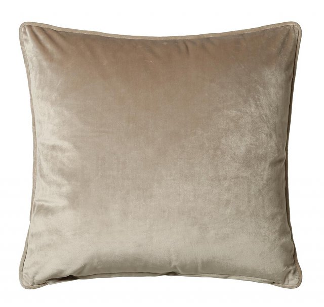 Scatter Box Bellini Velour Scatter Cushion - Taupe