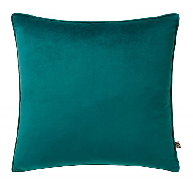 Scatter Box Bellini Velour Square Scatter Cushion - Teal