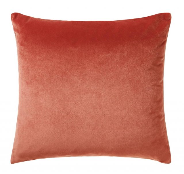 Scatter Box Bellini Velour Square Scatter Cushion - Peach