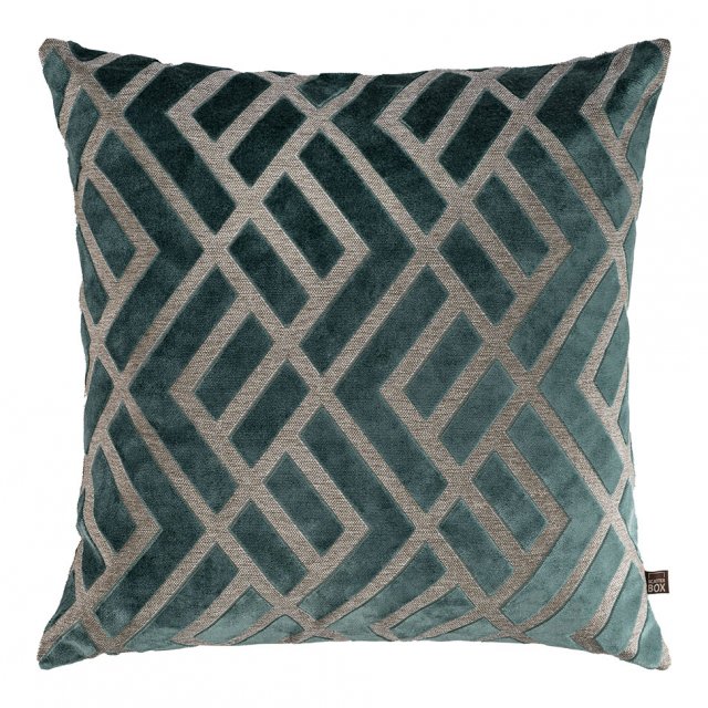 Scatter Box Senna Velvet Lumbar Scatter Cushion - Sage