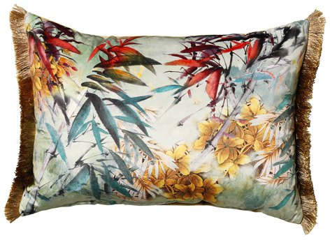 Scatter Box Shiva Lumbar Scatter Cushion - Green