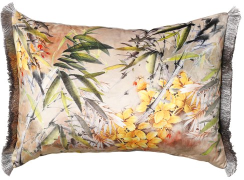 Scatter Box Shiva Lumbar Scatter Cushion - Blue
