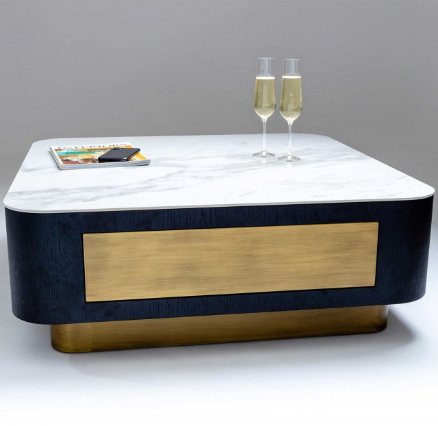 Centrepiece Talis Square Coffee Table with One Drawer