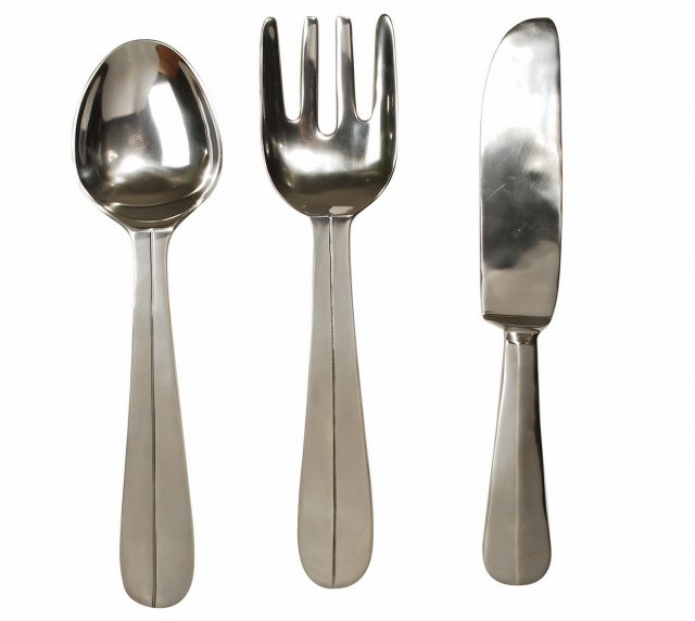 Aluminium Cutlery Set Wall Hanging