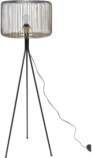 Toto Decorative Metal Cage Floor Lamp