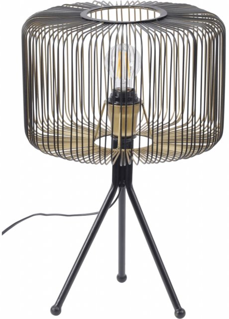 Toto Decorative Metal Cage Table Lamp