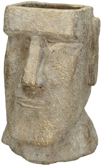 Moai Gold Head Planter Small