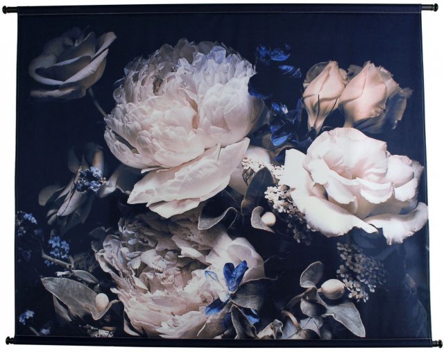 Peony Velvet Wall Hanging