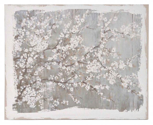 White Blossom Canvas