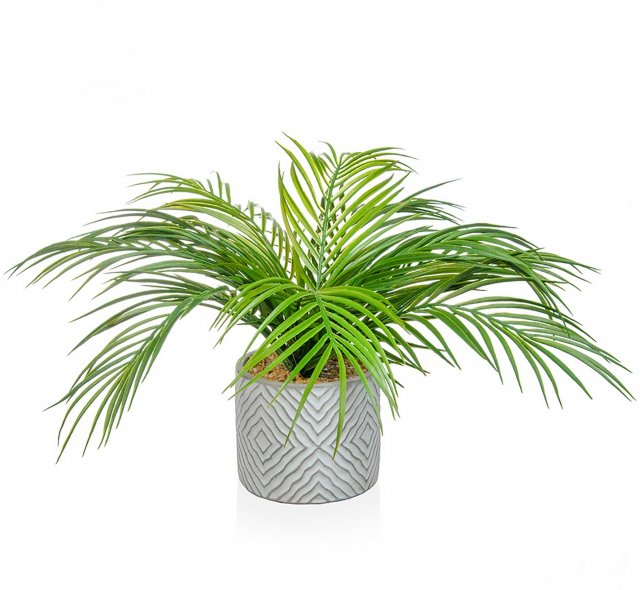 Artificial Fern in a Contemporary Pot