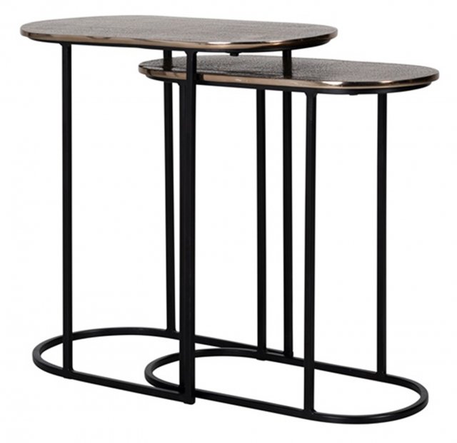 Champs Nest of Tables - Aluminium and Iron
