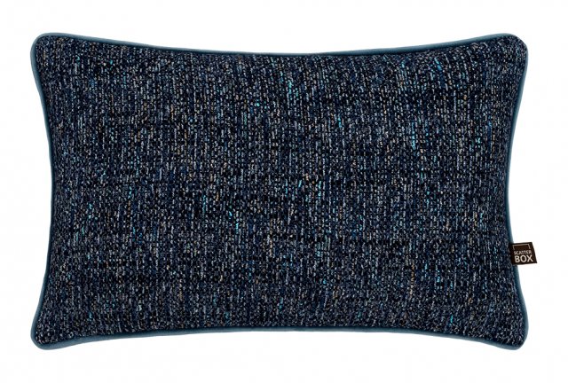 Scatter Box Beckett Lumbar Scatter Cushion - Blue