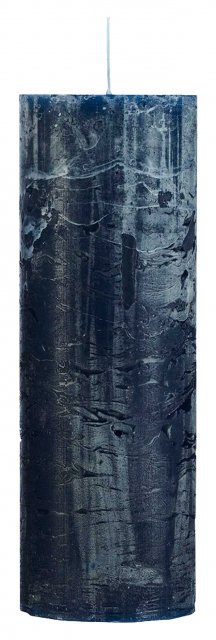 Blue Rustic Candle - Large - 75 Hour