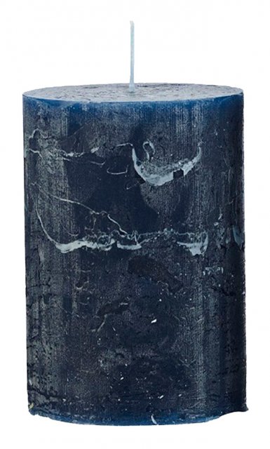 Blue Rustic Candle - Small - 45 Hour