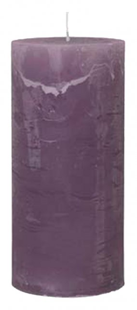 Dusty Purple Rustic Candle - Medium - 60 Hour