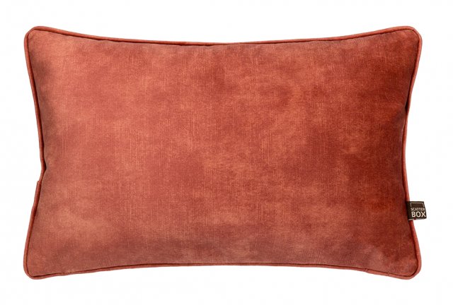 Scatter Box Etta Lumbar Scatter Cushion - Salmon & Rose