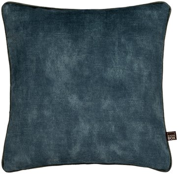 Scatter Box Etta Square Scatter Cushion - Blue & Camel