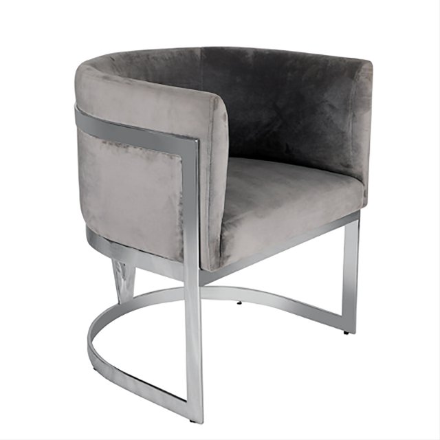 Velocity Chair In Moleskin Pewter