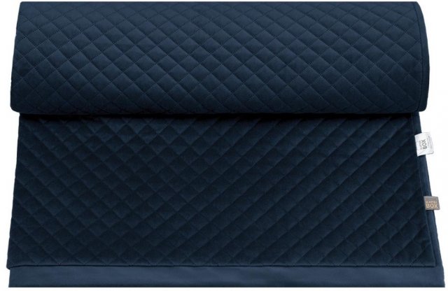 Scatter Box Erin 130x270cm Bed Throw - Dark Navy