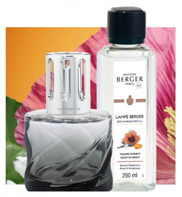 Maison Berger Black Spiral Lampe Berger Gift Pack
