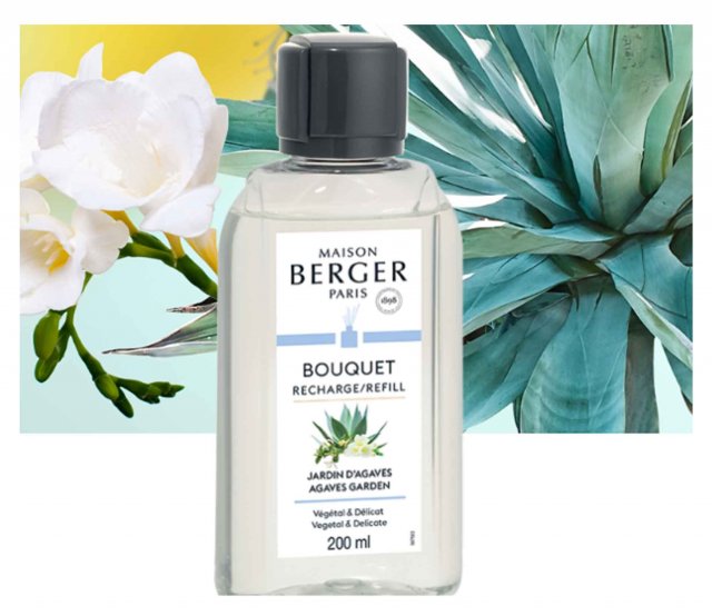 Maison Berger Agaves Garden Bouquet Refill 200ml for Diffusers