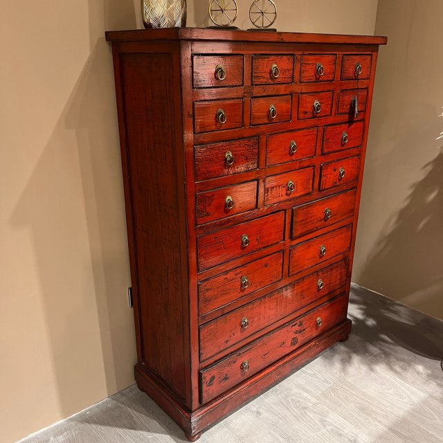 Rising Sun Twenty Drawer Chest