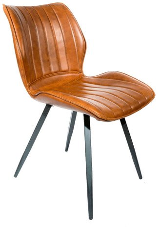 Alfa Dining Chair - Tan