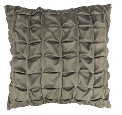 Scatter Box Origami Cushion In Grey Colour