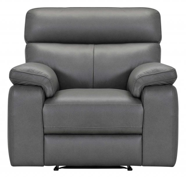 Como Reclining Armchair in Full Leather