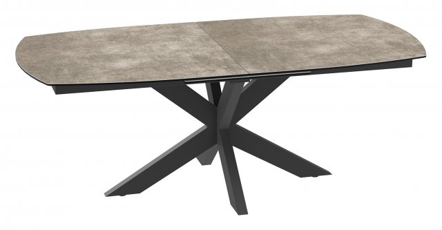 Phoenix Extending Dining Table in Ceramic - Argile