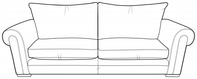 Tirano Extra Large (Split) Sofa - Standard Back
