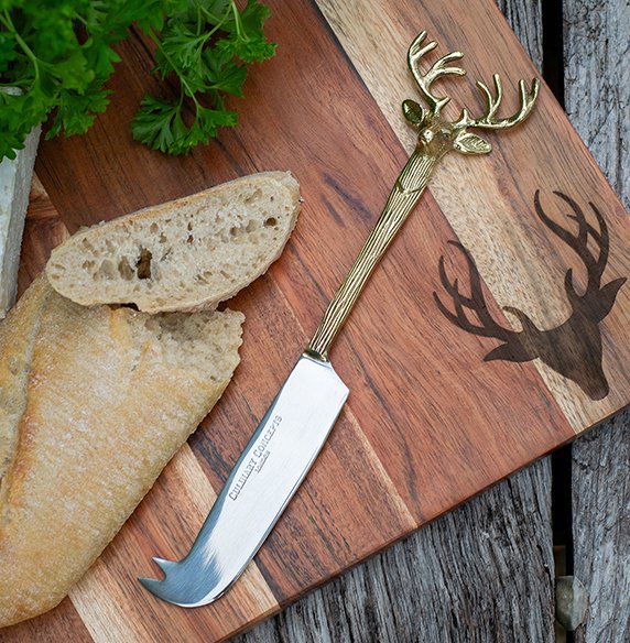 Golden Stag Traditional Cheese Knife