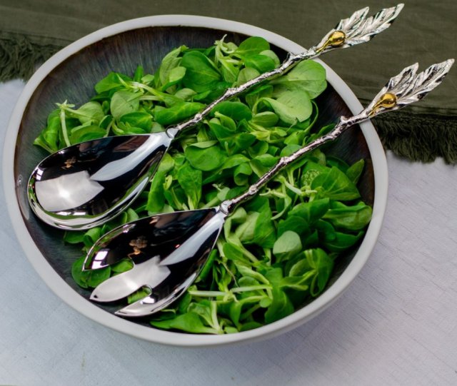 Olive Salad Server Set