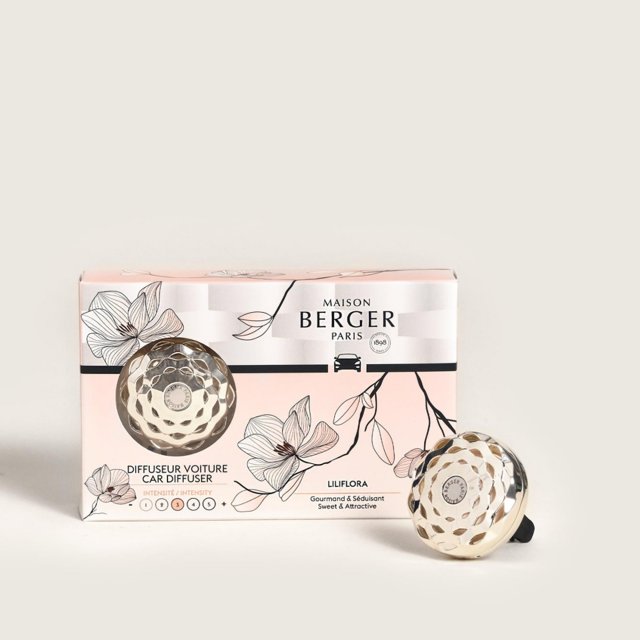 Maison Berger Bolero Car Diffuser with Liliflora Fragrance