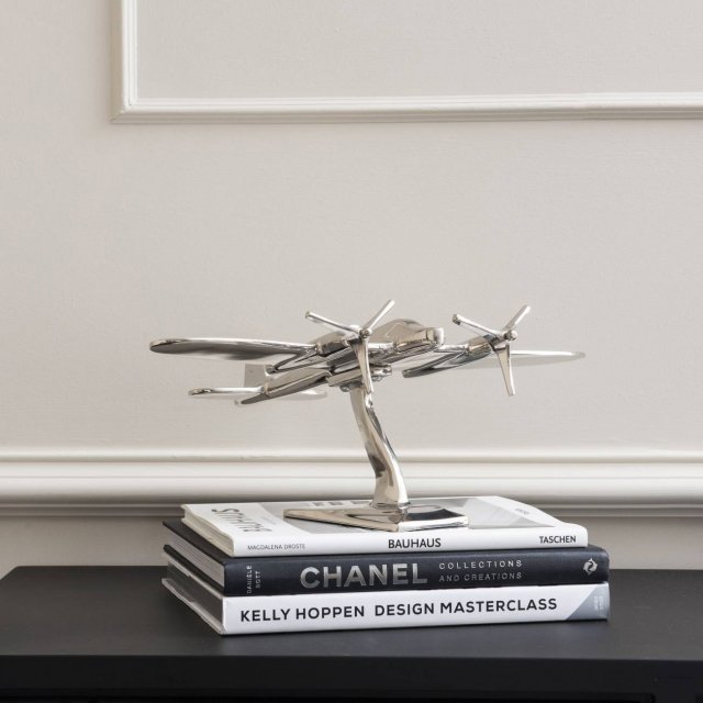 Libra Interiors Aeroplane Turboprob Sculpture