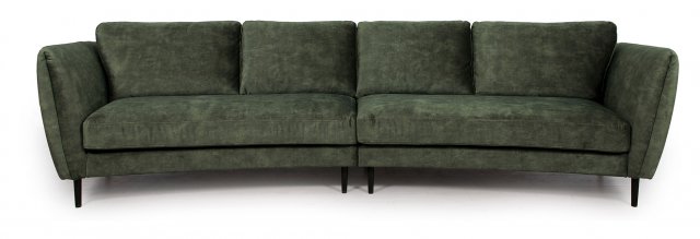 California Four Seater Curved Sofa (Split)