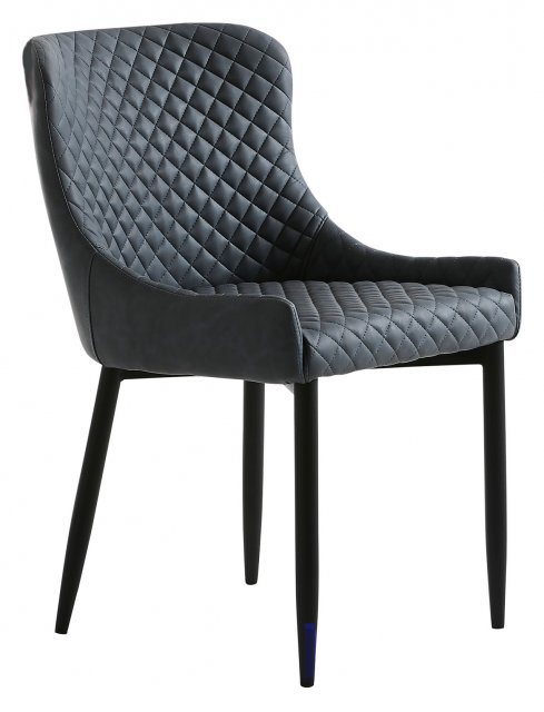 Ontario Dining Chair in Grey PU