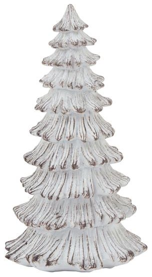Small Snowy Fir Tree Sculpture
