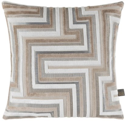 Scatter Box Austen Square Cushion In Taupe