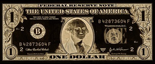 Bronze Dollar - Photo Art on Aluminium